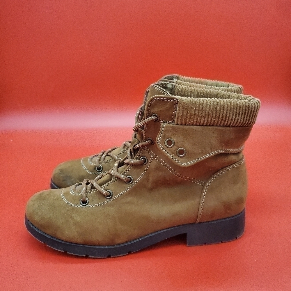 St. John's Shoes Women's 8.5M Bay Yosemite Lace up Brown Boots